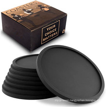 Food Grade Silicone Drinking Coaster Sets